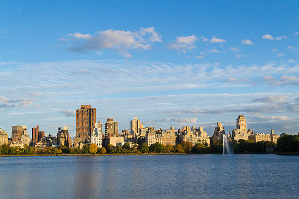 istock Fall season afternoon in central park 495923694