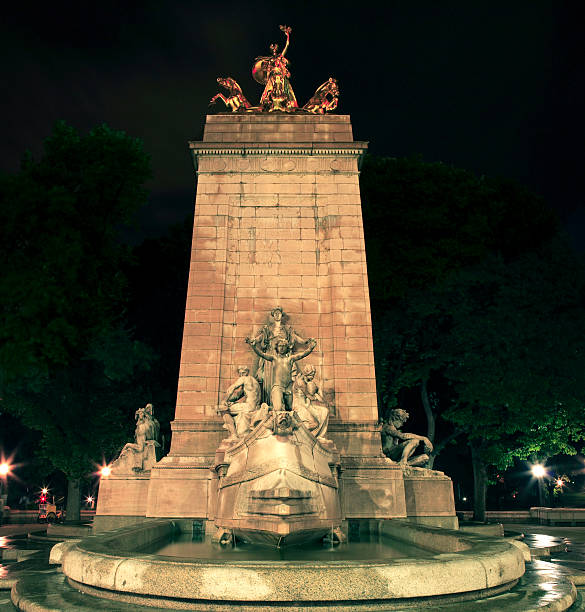 istock Maine monument at Columbus Circle NYC 495923912