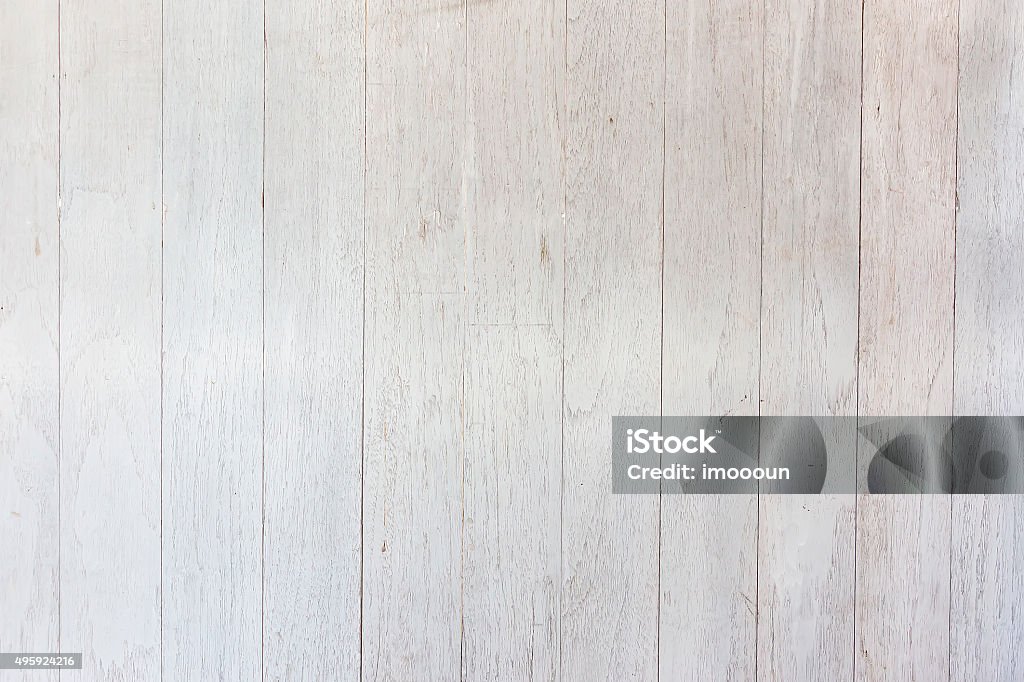 white wooden wall texture background 2015 Stock Photo