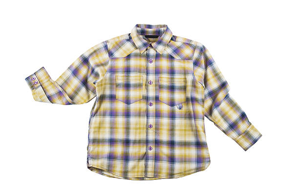 istock clean ironed plaid boy's shirt 495927922