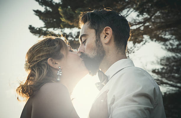 istock Wedding day at sea and in the forest 495928210
