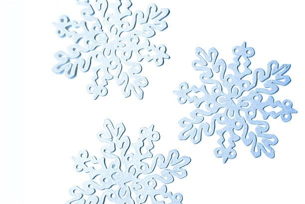 istock Snowflake christmas ornament background 495929318