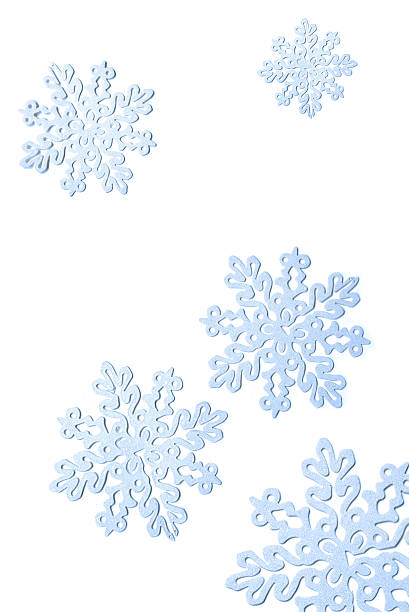 istock Snowflake christmas ornament background 495931208