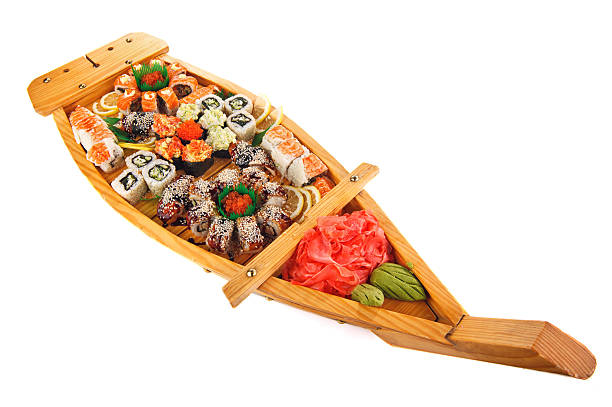 istock Set of Sushi roll 495932752