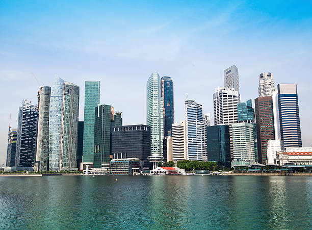 istock Panorama of modern skyscrapers Singapore 495951480