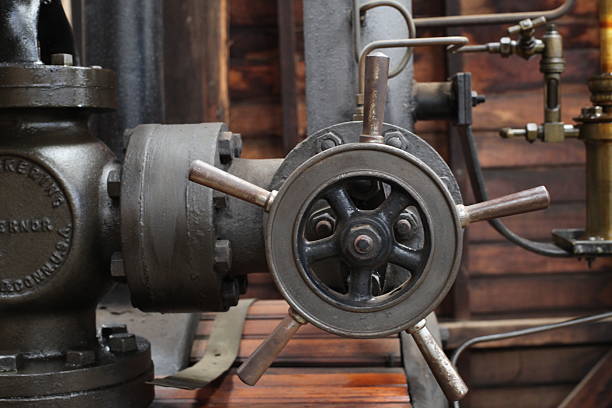 Vintage steam valve, and hand wheel
