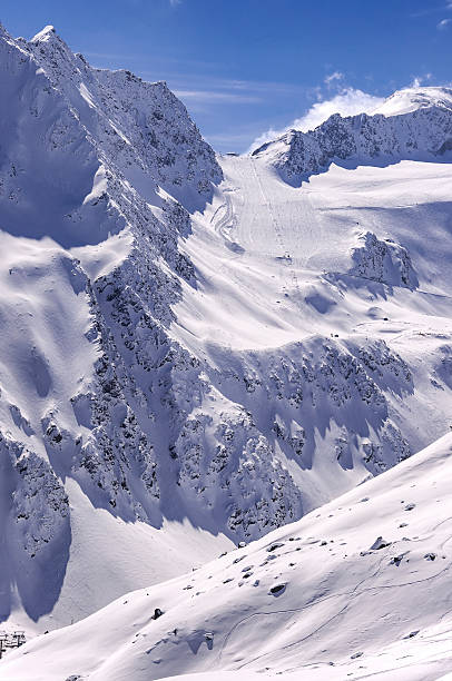 istock Ski area on Rettenbach Glacier, Solden, Austria 495954542
