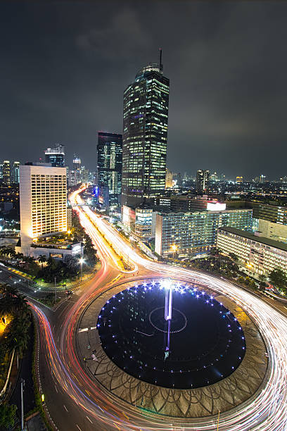 istock Roundabout HI Jakarta Landmark 495959028