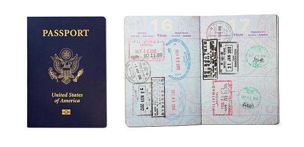 Passaporte - fotografia de stock