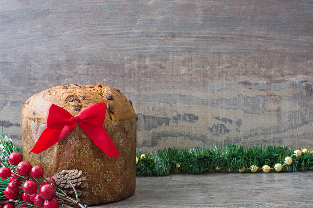 istock Christmas chocolate cake panettone 495962506