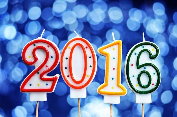 istock Candle number 2016 symbolizing the New Year 495962600