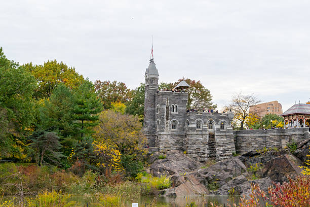 istock Belvedere castle and turtle lake 495962788