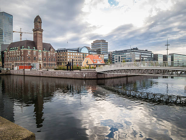 istock Downtown Malmo with old and modern buildings, Sweden 495976272