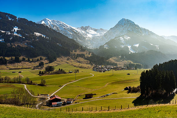 istock winter landscape in bavarian alps 495977058