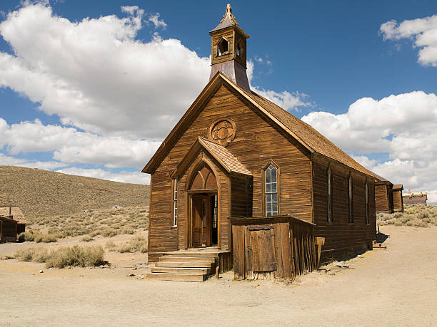 istock Church Building in Bodie Ghost Town 495981230