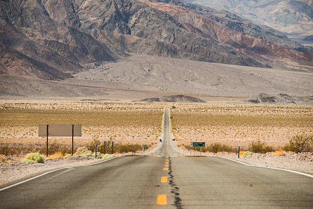 istock Centre of Highway 190 Death Valley 495987860