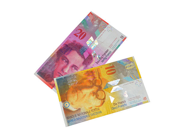 Swiss Francs Close-Up