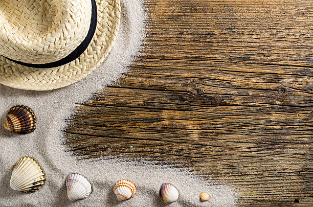 istock Travel background on wooden table 495990650