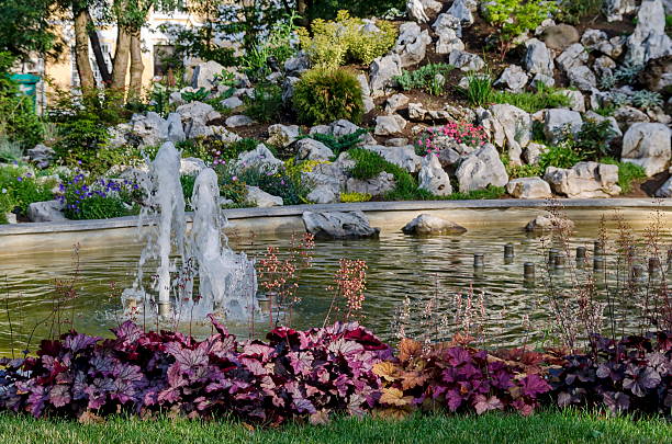 istock Doctors' Garden small fountain in Sofia 495991486
