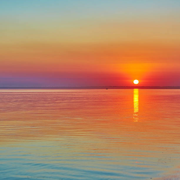 istock Scenic view of beautiful sunset 496024762
