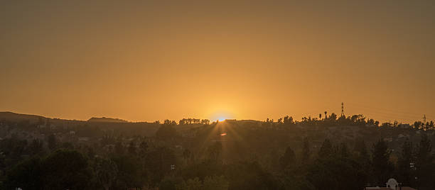 istock Sunset in Los Angeles 496025396