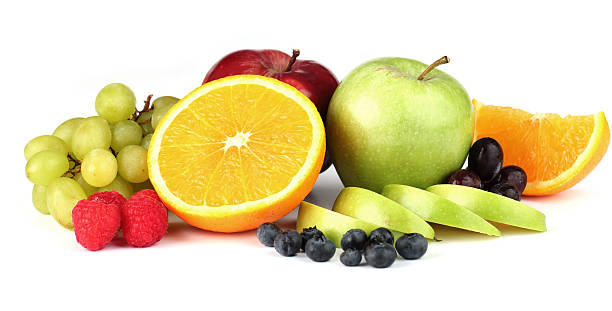 istock Composition of fruits and berries 496026280