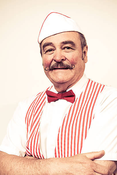istock 1950's Classic Diner Owner Portrait 496028358