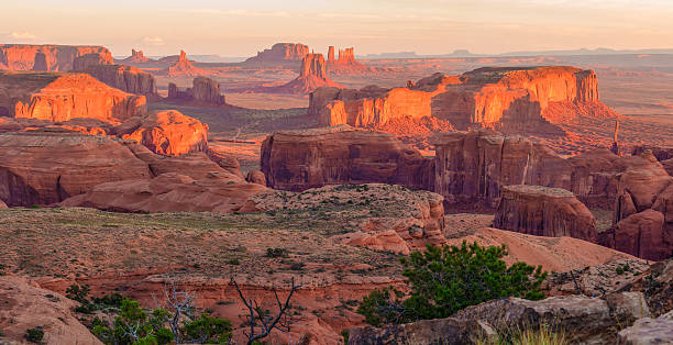 istock Sunrise at Hunts Mesa viewpoint 496028426