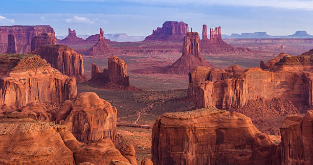 istock Sunrise at Hunts Mesa viewpoint 496028454