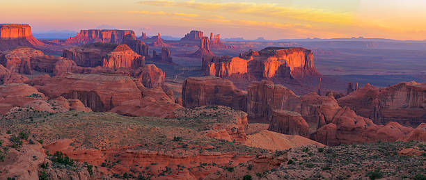 istock Sunrise at Hunts Mesa viewpoint 496028468