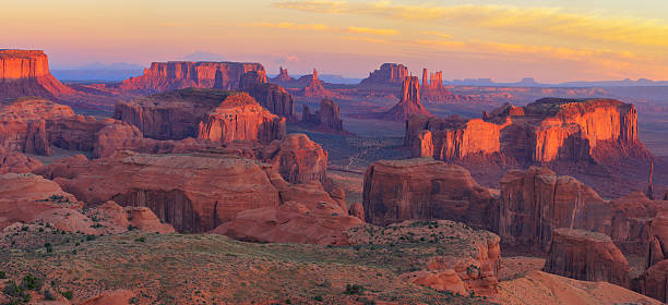 istock Sunrise at Hunts Mesa viewpoint 496028486