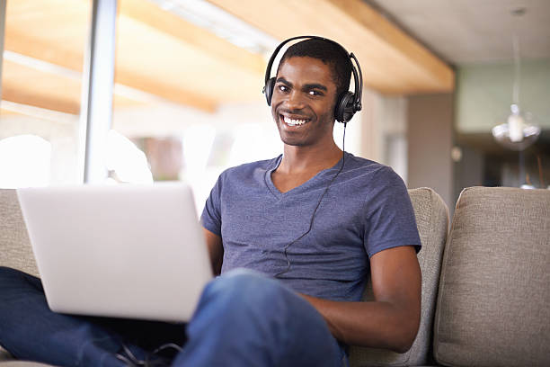 istock Watch a few movies during his free time 496031349