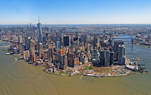 istock Aerial view of Manhattan 496032298