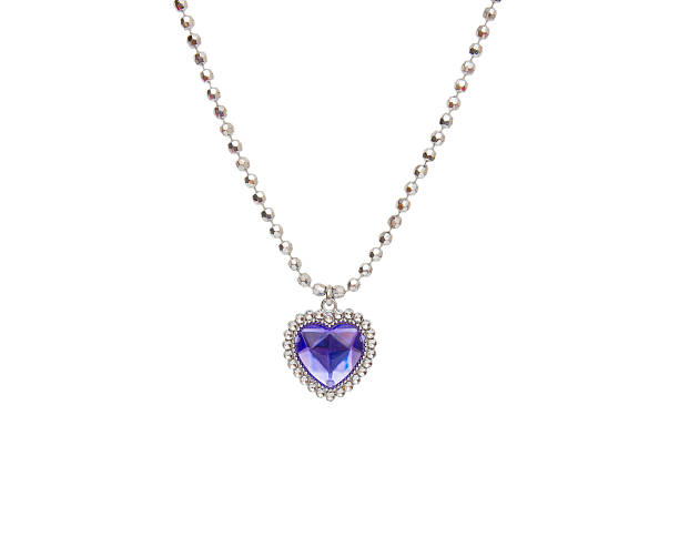 istock silver necklace isolated on the white background 496033274