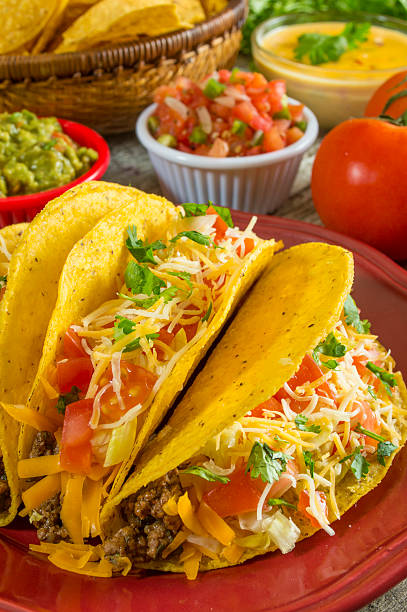 istock plate of crispy beef tacos 496034961