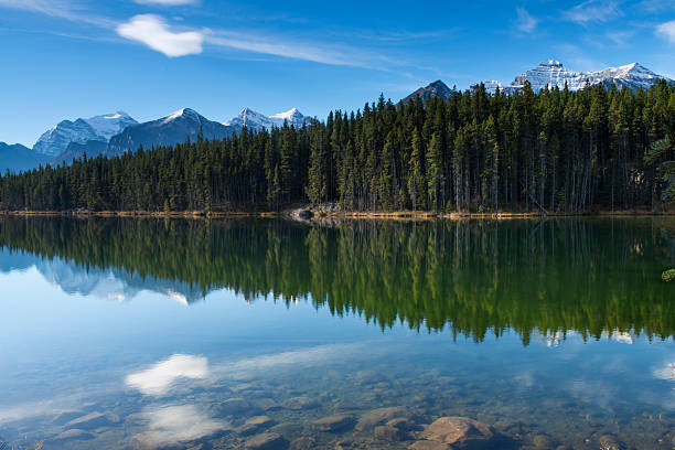 istock Rocky Mountaines and lake 496036982