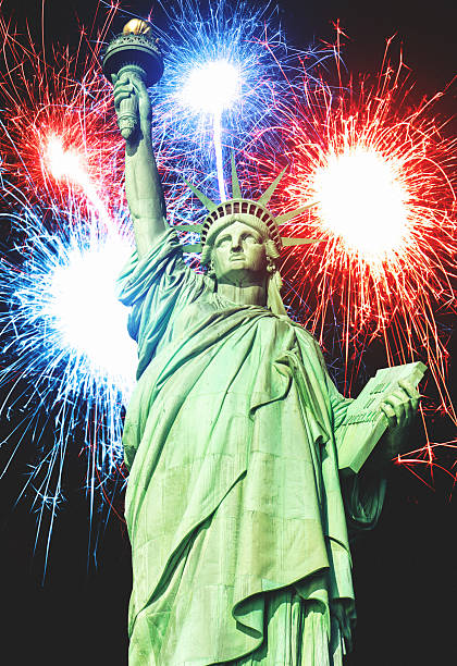 istock Fourth of July independence day on New York 496037891