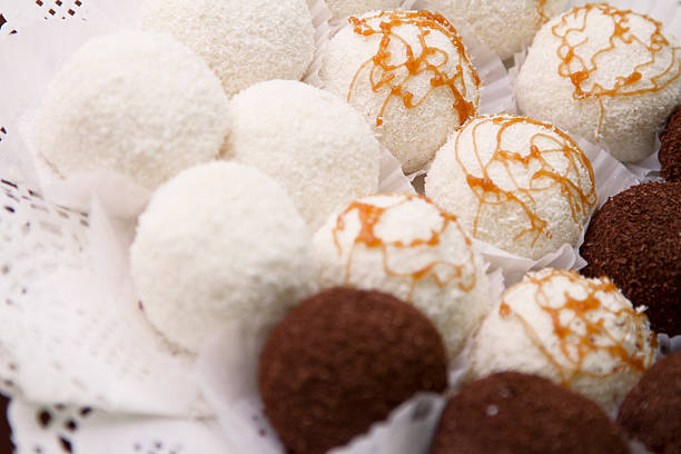 istock Rafaello Candies with Nuts and Caramell 496060784