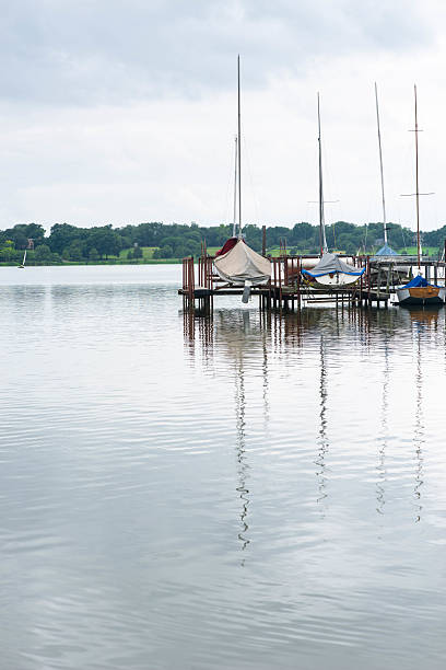 istock Sailboats moored at a dock 496061016