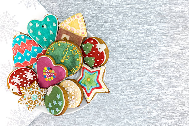 istock colorful decorated cookies in bowl 496062918