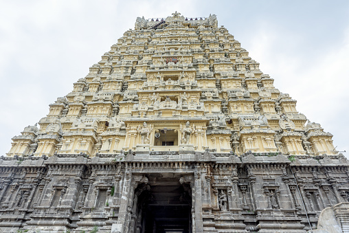 Ancient Hindu temple built by the Cholas (11th century) medieval