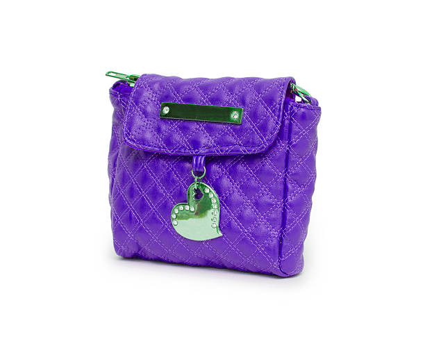 istock Nice elegant woman bag isolated on the white 496063564