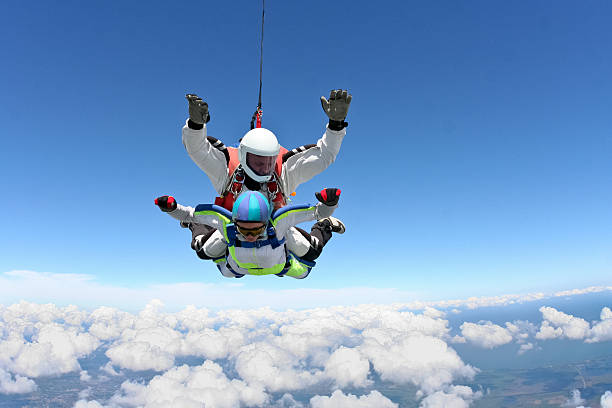 Skydiving photo. Tandem.