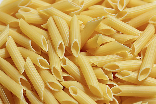 istock Close up of raw pasta 496066202