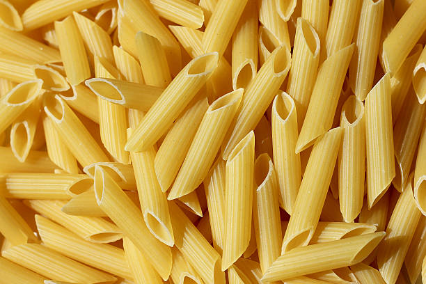 istock Close up of raw pasta 496066296