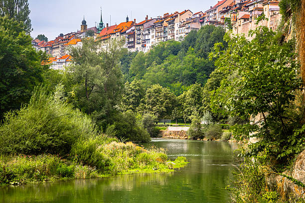 istock Riverbank in Fribourg 496066886