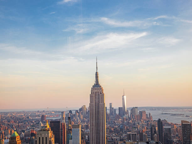 istock New York City Skyline and Empire State Building 496073144