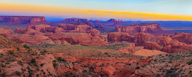 istock Sunrise at Hunts Mesa panorama 496093142