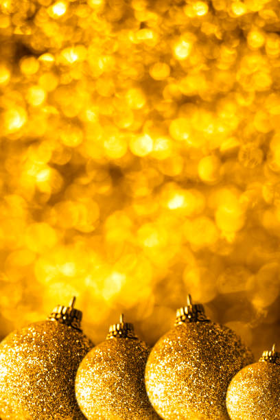 istock Christmas Bauble - Golden color 496096874