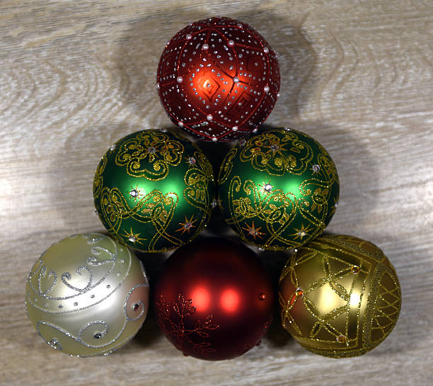 istock Beautiful Christmas bals 496097226